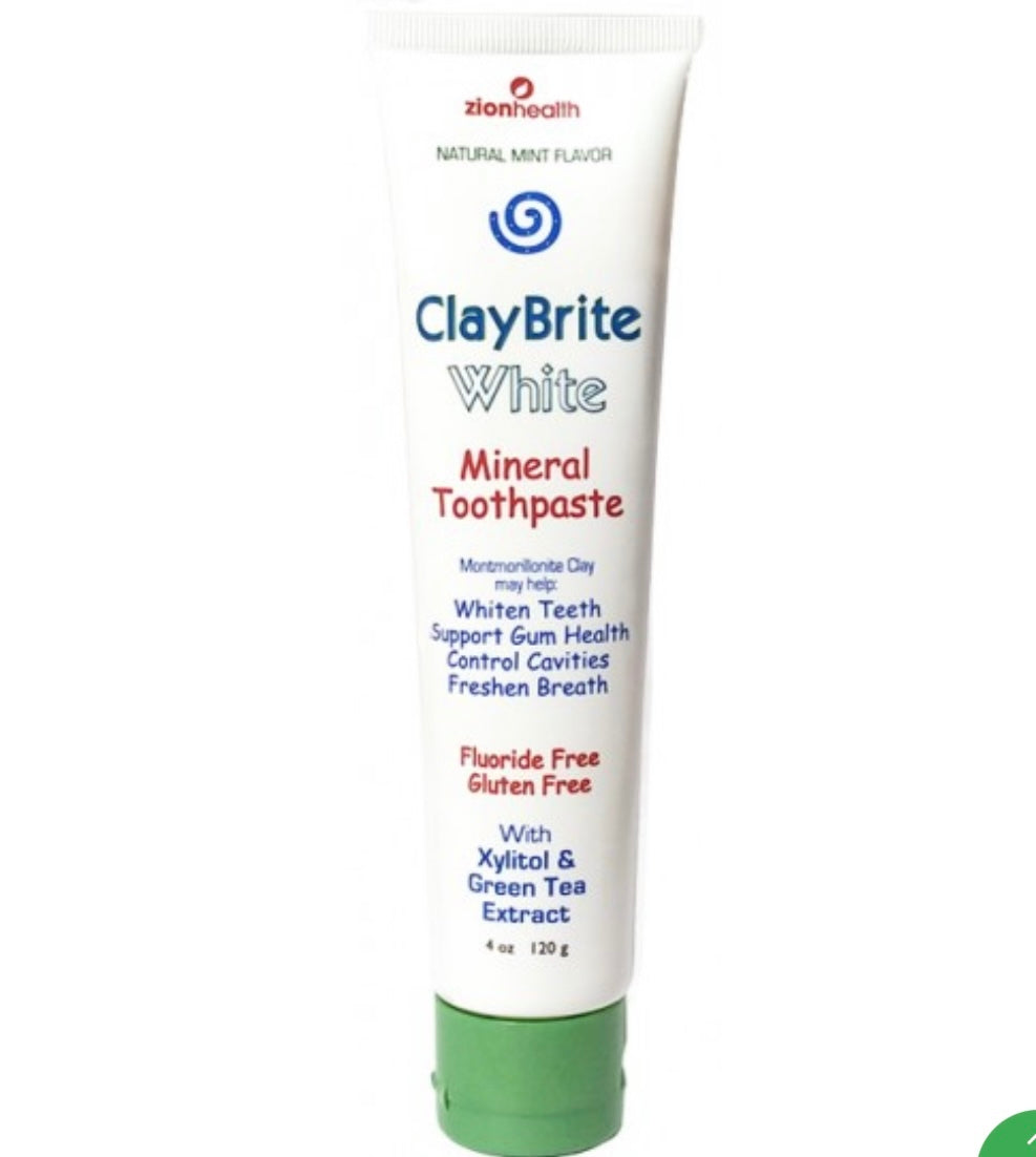 Claybrite Original Toothpaste 4oz