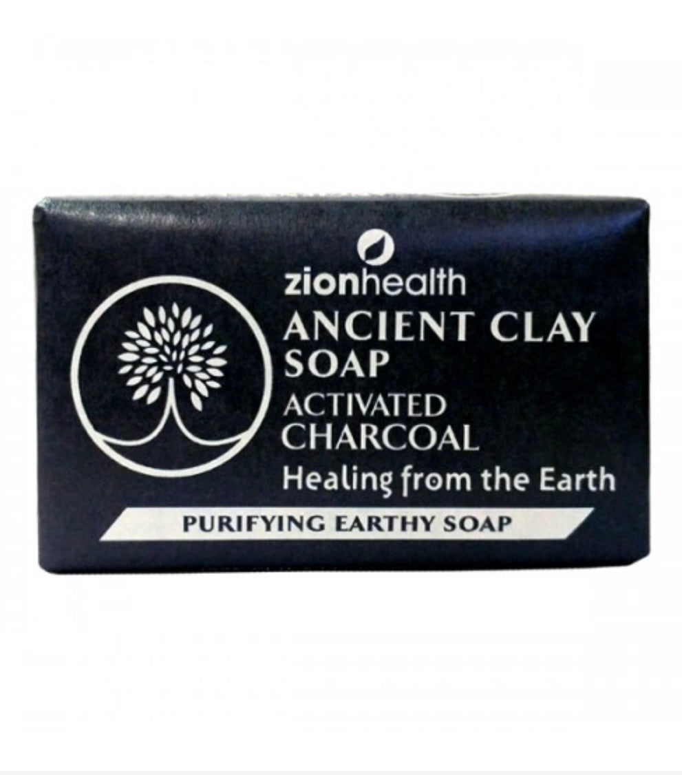 Ancient Clay Soap 6oz (Activated Charcoal)