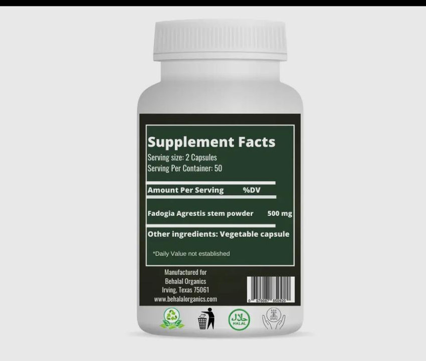 Fadogia Agrestis Capsules (100)