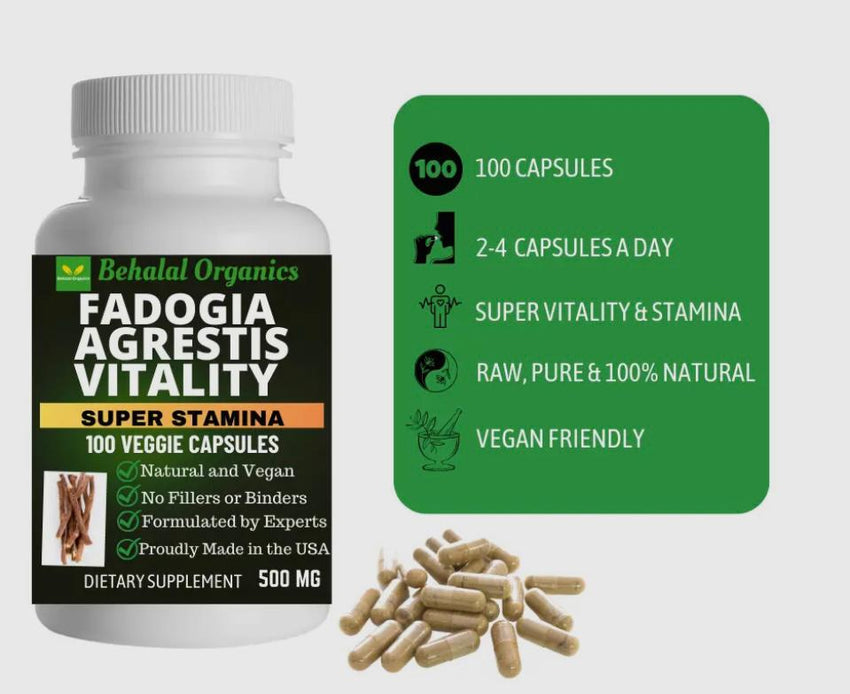 Fadogia Agrestis Capsules (100)