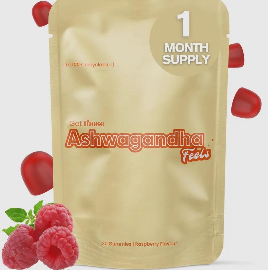 Ashwagandha Gummies (30pcs)  raspberry flavor