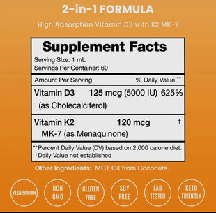 K3 + K2 Drops 2oz