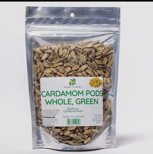 Cardamom Pods (whole green) 4oz