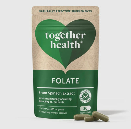 Folate Capsules (30)
From Spinach Extract