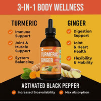 Turmeric  Ginger Drops 4oz