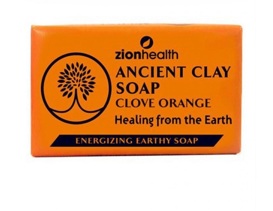 Ancient Clay Soap Clove Orange 6oz