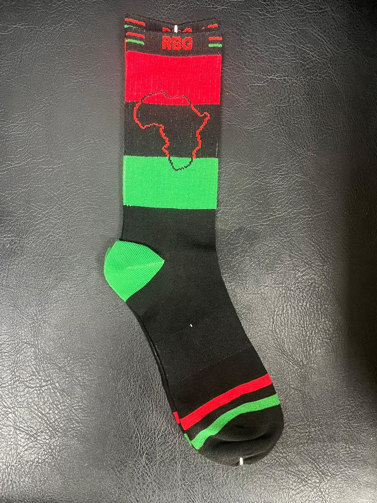 Red , Black , Green Socks