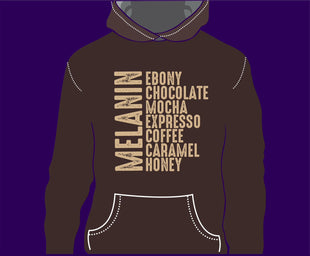 Melanin (chocolate mix) unisex size