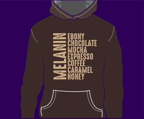 Melanin (chocolate mix) unisex size