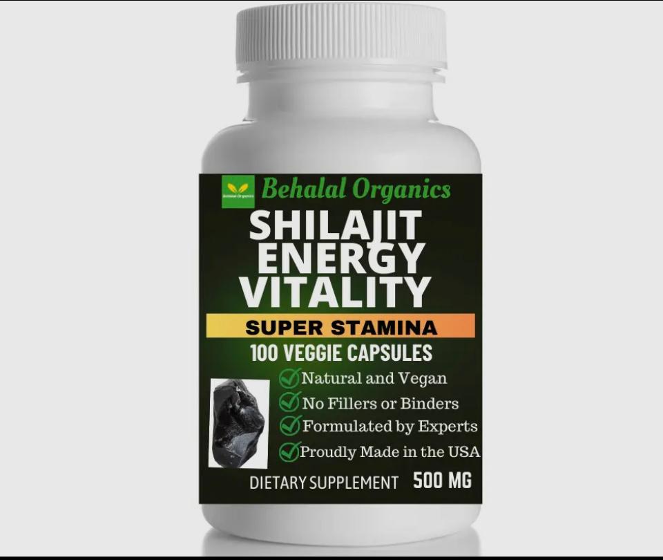 Shilajit Capsules (100 capsules) 500mg