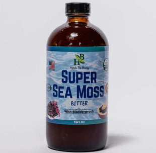 Sea Moss Bitters with Bladderwrack 16oz