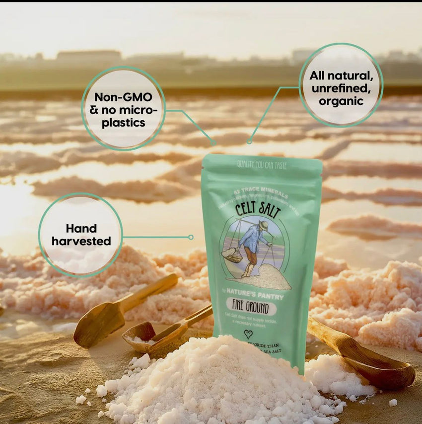 Celtic Sea Salt (fine grain ) 16oz