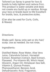 Tailors Loc Spray (tightening & refreshing) 8oz
