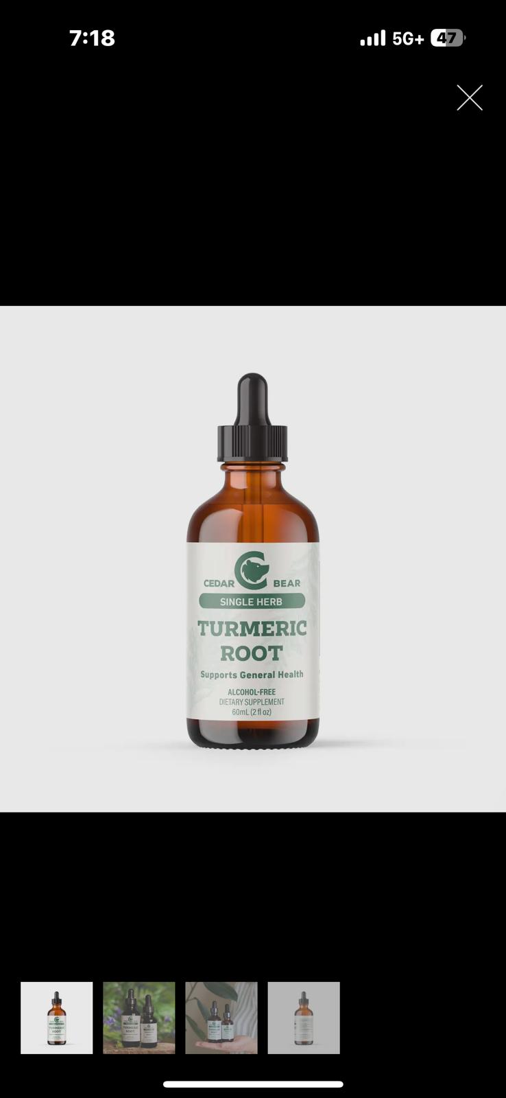 Turmeric Drops 1oz