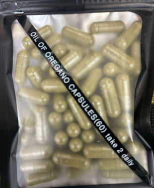Oil of Oregano Capsules (60) take 2 daily
