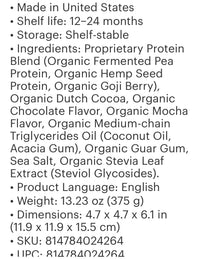Plant Based Protein (Mocha) 375g