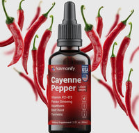 Cayenne Pepper Liquid  Drops 2oz