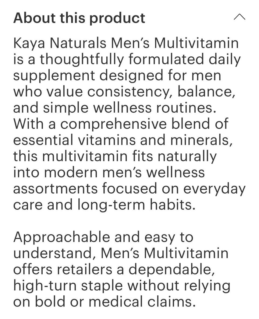 Men’s Multivitamin (60)