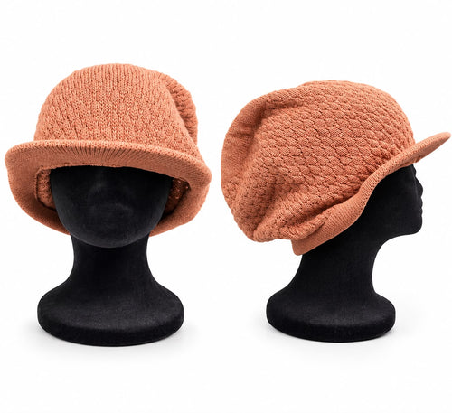 Rasta Cap brim brown