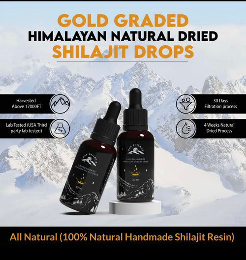 Shilajit Drops 30ml 4.76 oz