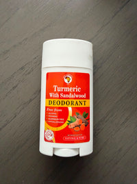 Turmeric Deodorant with Sandalwood