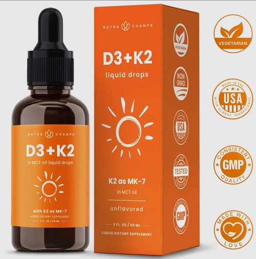 D3 + K2 drops 2oz