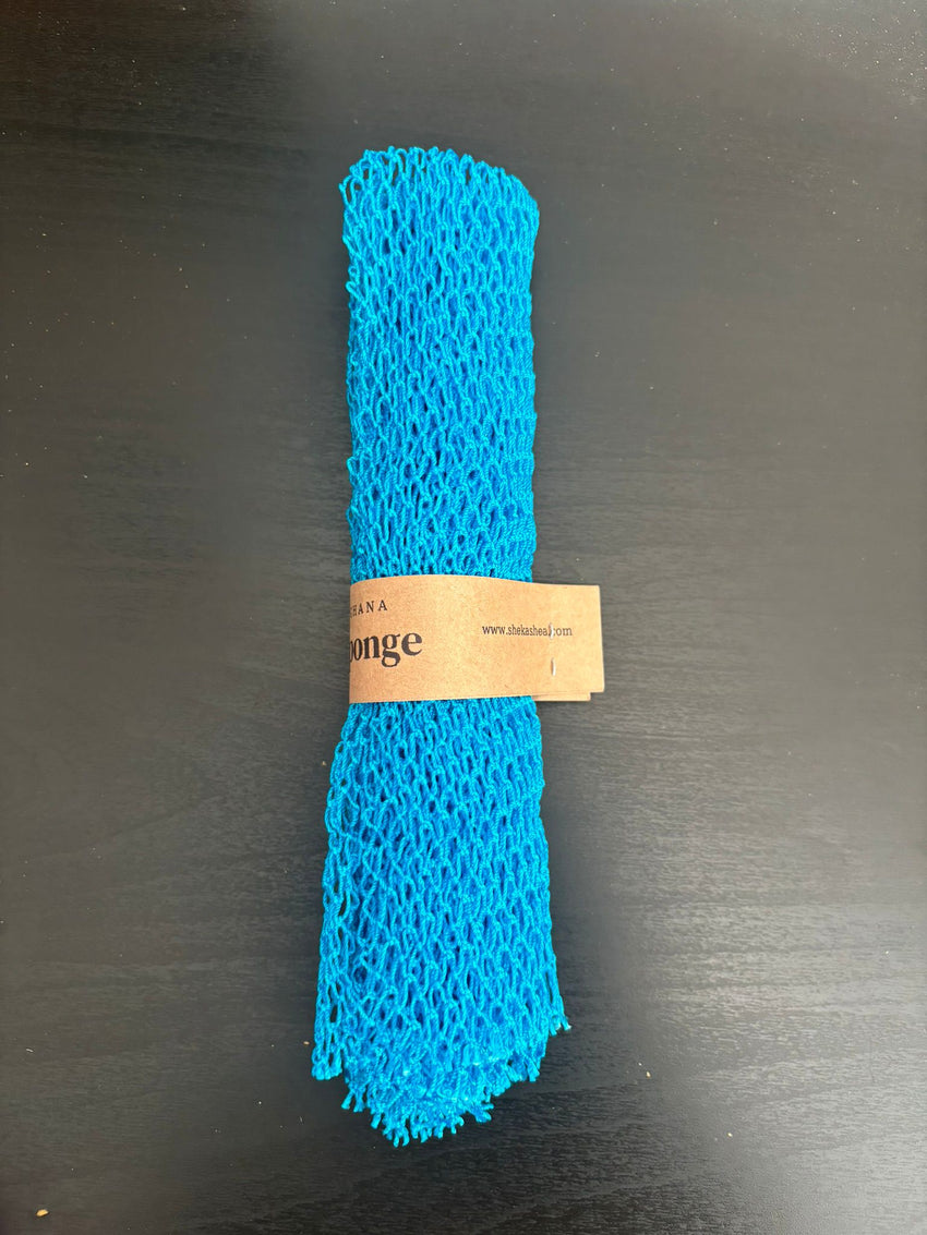 Body Scrub Light Blue (wash cloth )