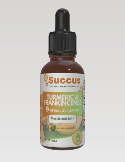 Turmeric & Frankincense Tincture, Muscle and joint 1oz