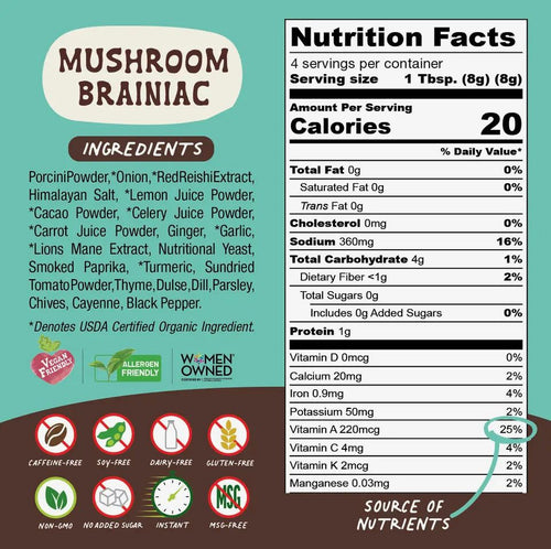 Lions Mane & Reishi & Umami Pocini Premium Broth 34g