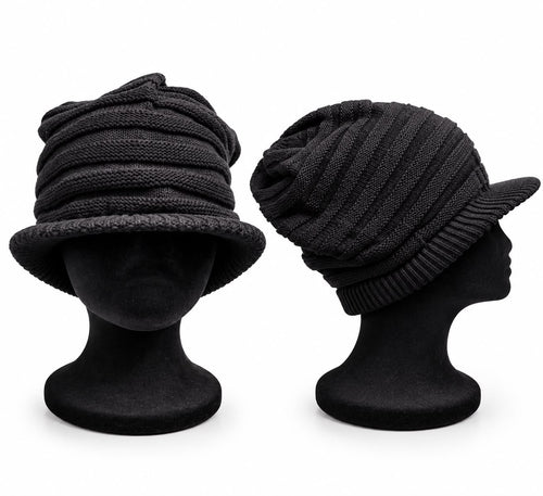 Rasta Cap brim black