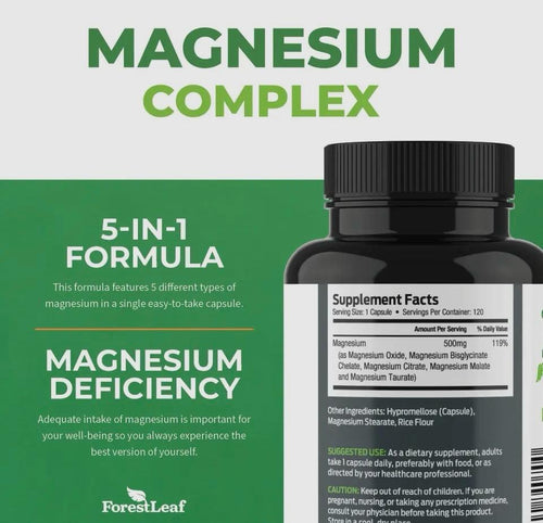 Magnesium Complex 500mg (120)