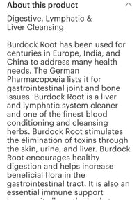 Burdock Drops 1oz