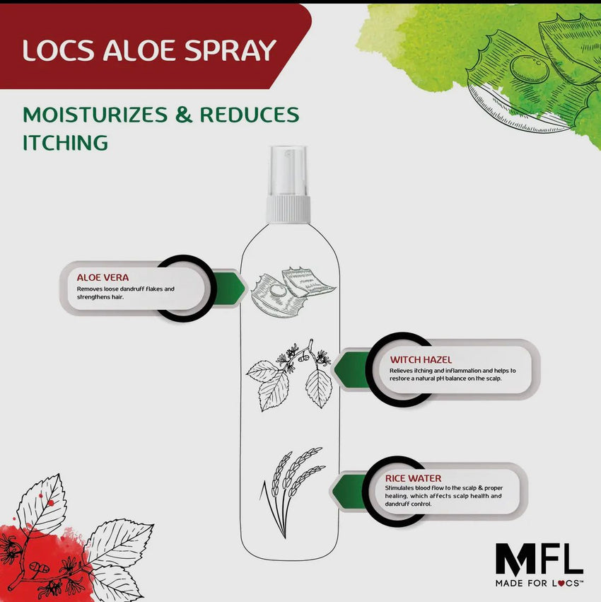Loc Aloe Spray 8oz