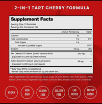 Tart Cherry Gummies 
(60)
