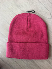 Burgundy Beanie Cap