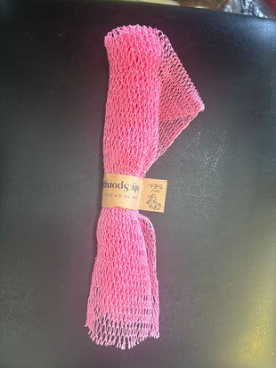 Body Scrub from Ghana (wash cloth size 24 x 24) Pink