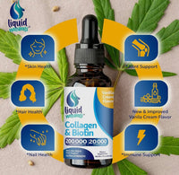 Collagen & Biotin Luis drops (skin , hair , nail & joint support) 2oz