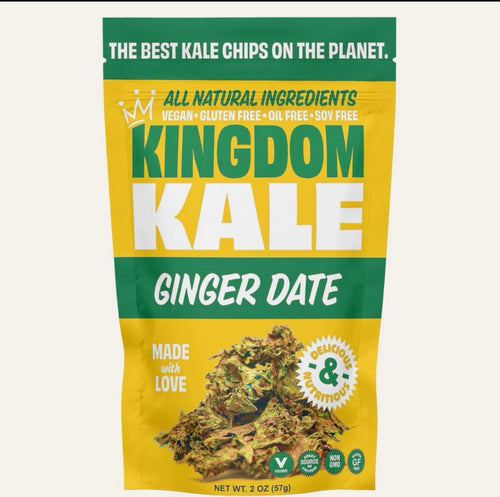 Kale Chips (ginger date ) 2oz