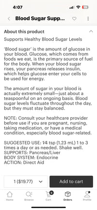Blood Sugar Support