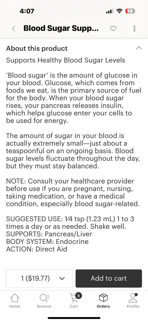Blood Sugar Support
