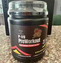 Strawberry/Lemon Pre Workout 627 grams (plant based )