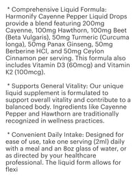 Cayenne Pepper Liquid  Drops 2oz