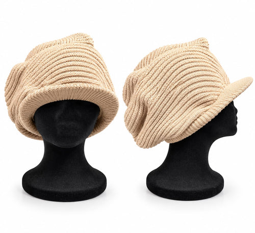 Rasta Cap brim tan #2
