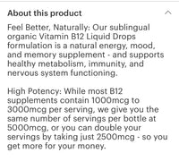 B12 drops 2oz