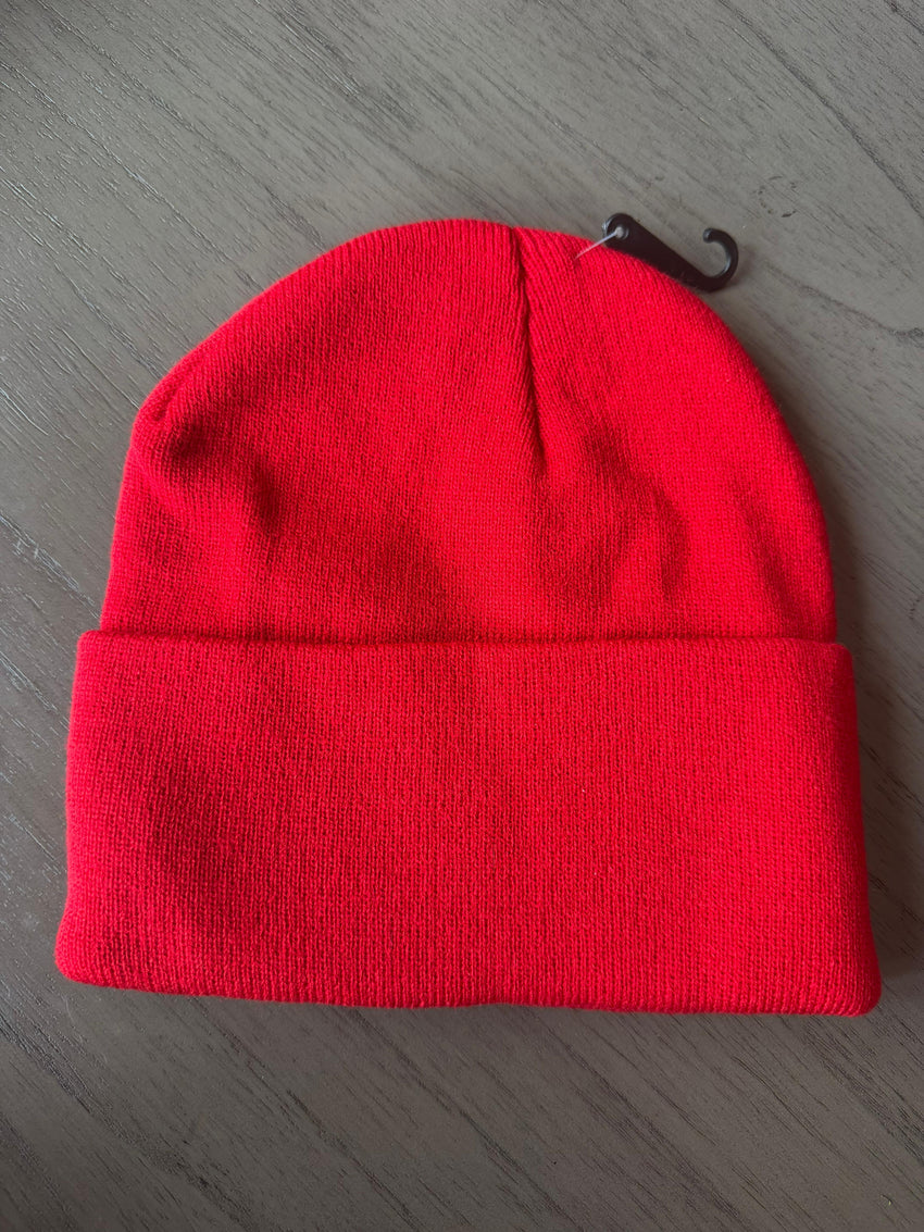 Red Beanie Cap