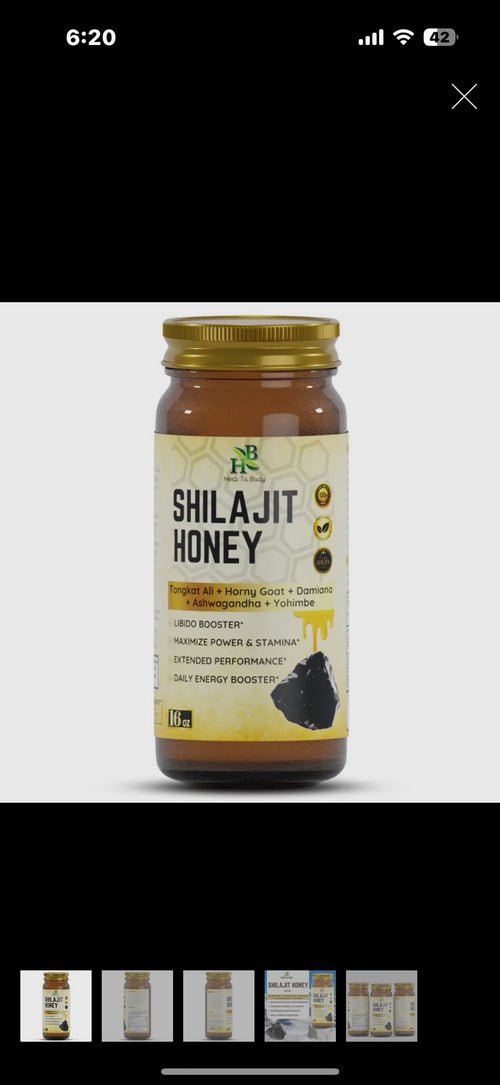 Shilajit Herbal Honey 16oz