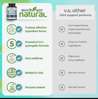 Glucosamine Chondroitin MSM Joint Support (120)