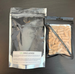 Parasite & Binder Bundle(D) Wormwood Capsules with Activated Charcoal Powder