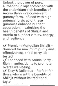 Shilajit Gummies (60)