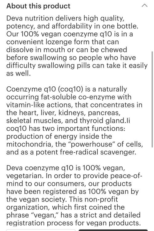 CoQ10 (90 chewable)